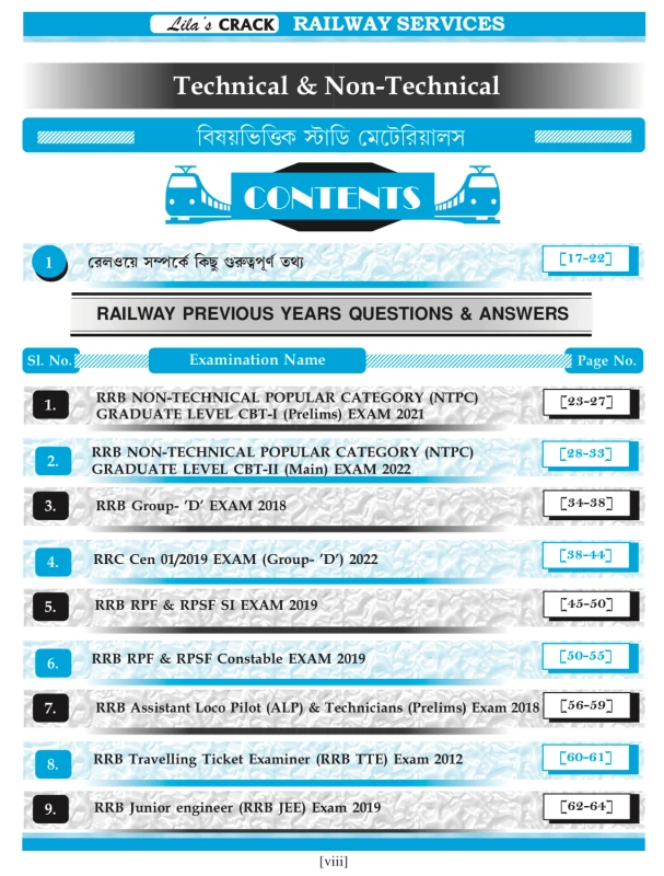 CRACK RAILWAY SERVICES Guide Book For Prelims & Mains