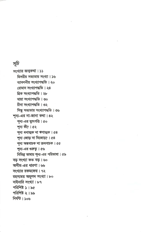 সংখ্যার ইতিহাস সফিক ইসলাম