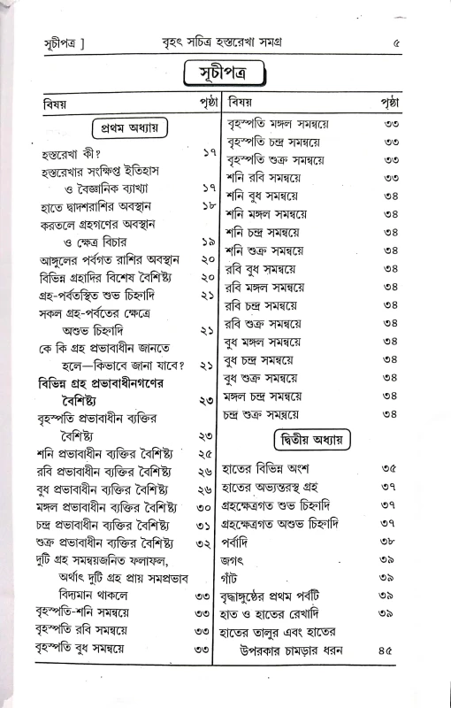 বৃহৎ সচিত্র হস্তরেখা সমগ্র | ভৈরব শাস্ত্রী ও শ্রীরাজর্ষি | বাংলা হস্তরেখা বিশ্লেষণ ও রেখা বিচার বই Brihat Sachitro Hastarekha Samagra | Illustrated Palmistry Book in Bengali by Bhairav Shastri & Rajarshi