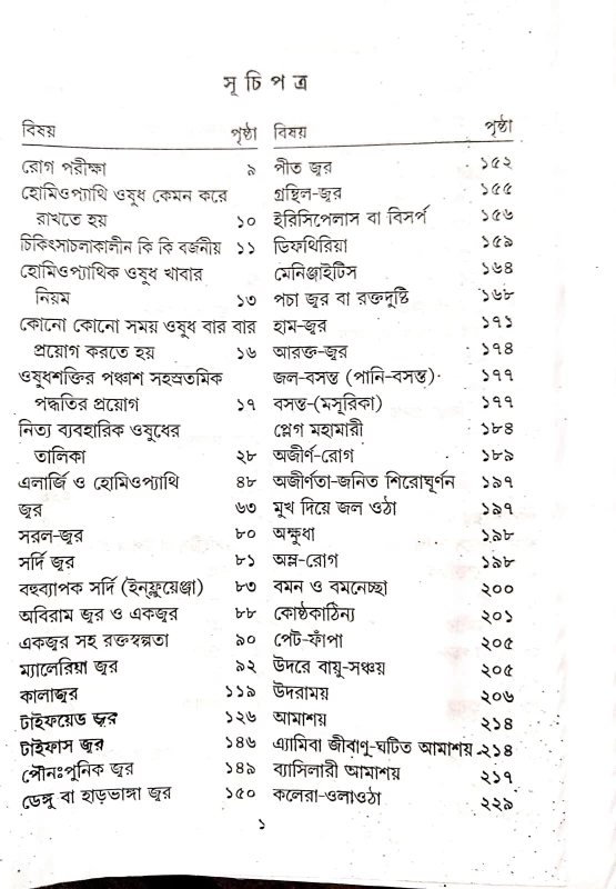 বৃহৎ হোমিও প্যাথিক পারিবারিক চিকিৎসা এম. ভট্টাচার্য্য