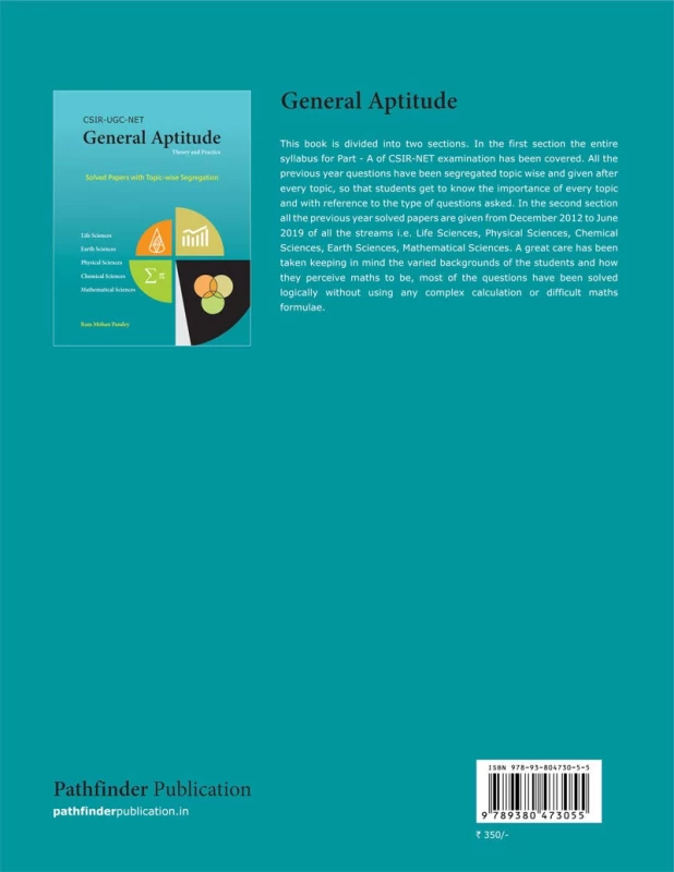 CSIR-JRF-NET General Aptitude, Theory and Practice