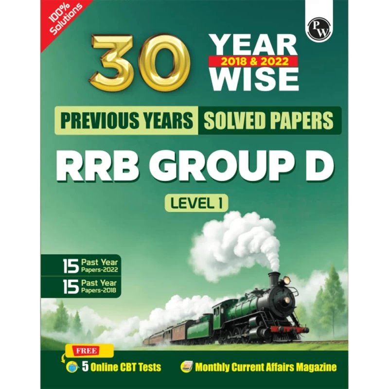PW 30 RRB Group D Level 1 Previous Years Solved Papers