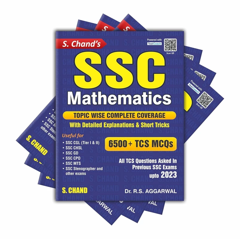 SSC Mathematics 6500+ TCS MCQs For SSC CGL, CHSL, GD, CPO Exam, MTS, Stenographer Exams