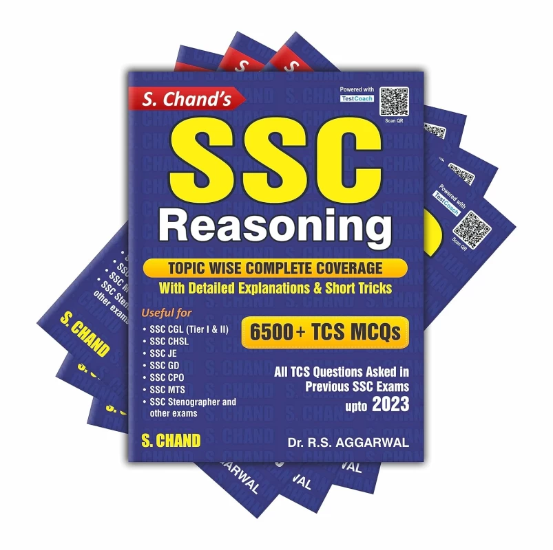 SSC Reasoning 6500+ TCS MCQs For SSC CGL, CHSL, GD, CPO Exam, MTS, Stenographer Exams