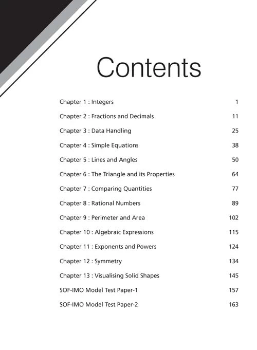 MTG Olympiad Prep-Guide Class 7 Mathematics (IMO) - Detailed Theory IMO Chapterwise Previous Years Questions with Self Test For SOF 2025-26 Exam