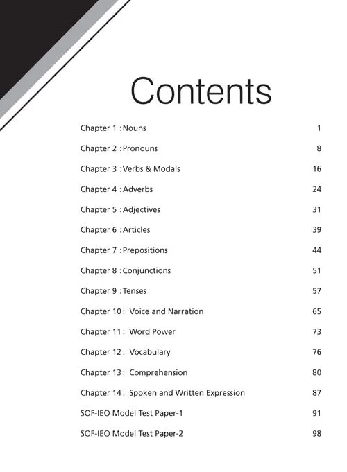MTG Olympiad Prep-Guide Class 7 English (IEO) - Detailed Theory IEO Topicwise Previous Years Questions with Self Test For SOF 2025-26 Exam