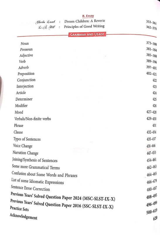 Achievers Choice SLST English IX-X