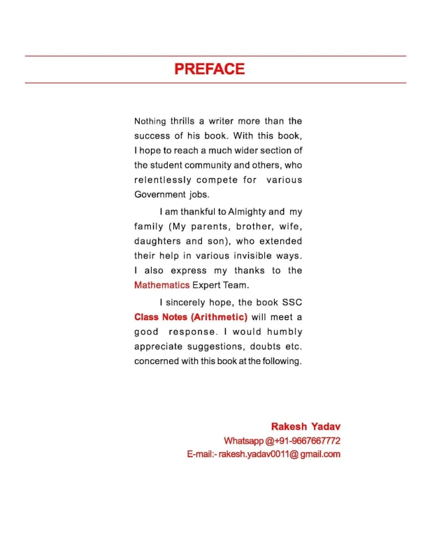 Class Notes Arithmetic 2nd Edition 2025 (Bilingual) by Rakesh Yadav | Latest TCS Pattern | Perfect Paperback