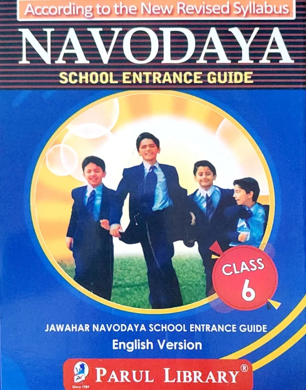 Jawahar Navodaya Class 6 Entrance Guide by Parul Library – Complete Exam Preparation