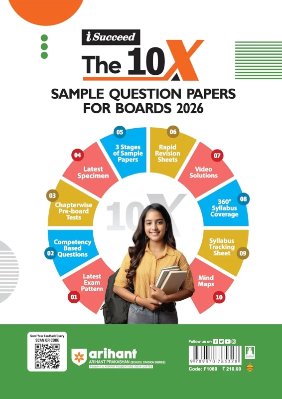 Arihant I Succeed ICSE Geography Class 10 – 15 Sample Papers | 2026 Board Exam | English Medium