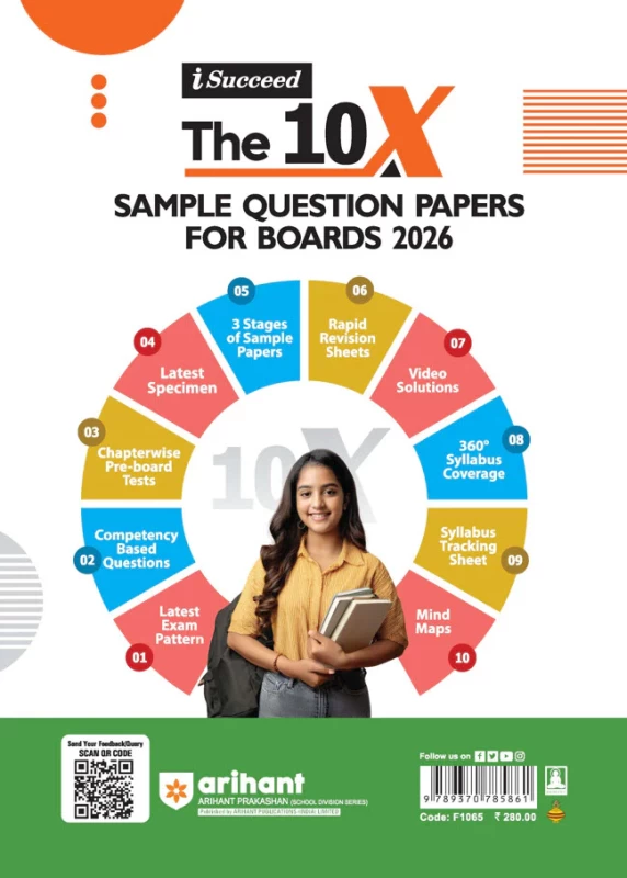 i-Succeed ISC 2026 Mathematics Class 12 – 15 Sample Papers | Solved Specimen & Board Papers