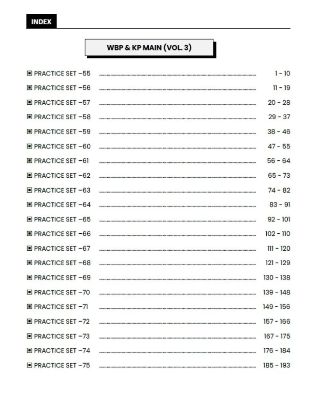 WBP & KP Constable Main Vol 3 – 2025 Edition by Firoj Sekh | Vision Education