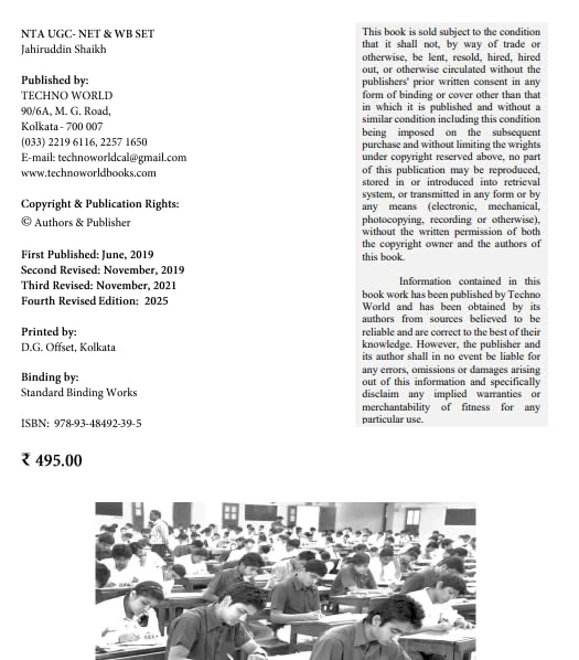 NTA UGC NET & WB-SET Paper 1 Guide – Complete Preparation by Techno World