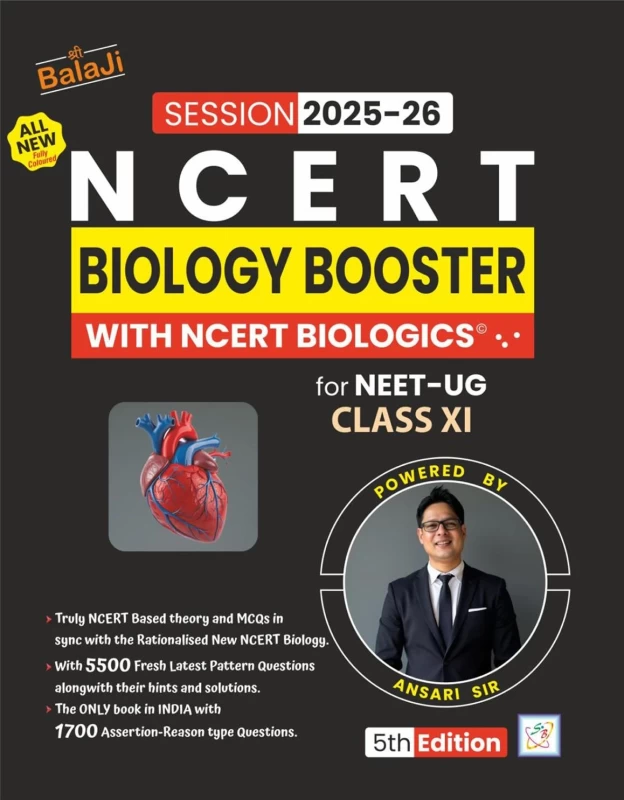 Class 11 Biology NCERT Booster for NEET (UG) 2025 – Ansari Sir | Shri Balaji